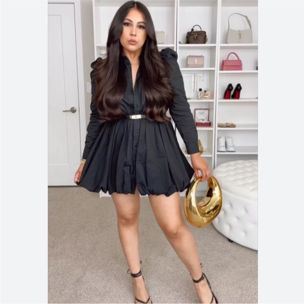 ZW COLLECTION MINI BALLOON DRESS